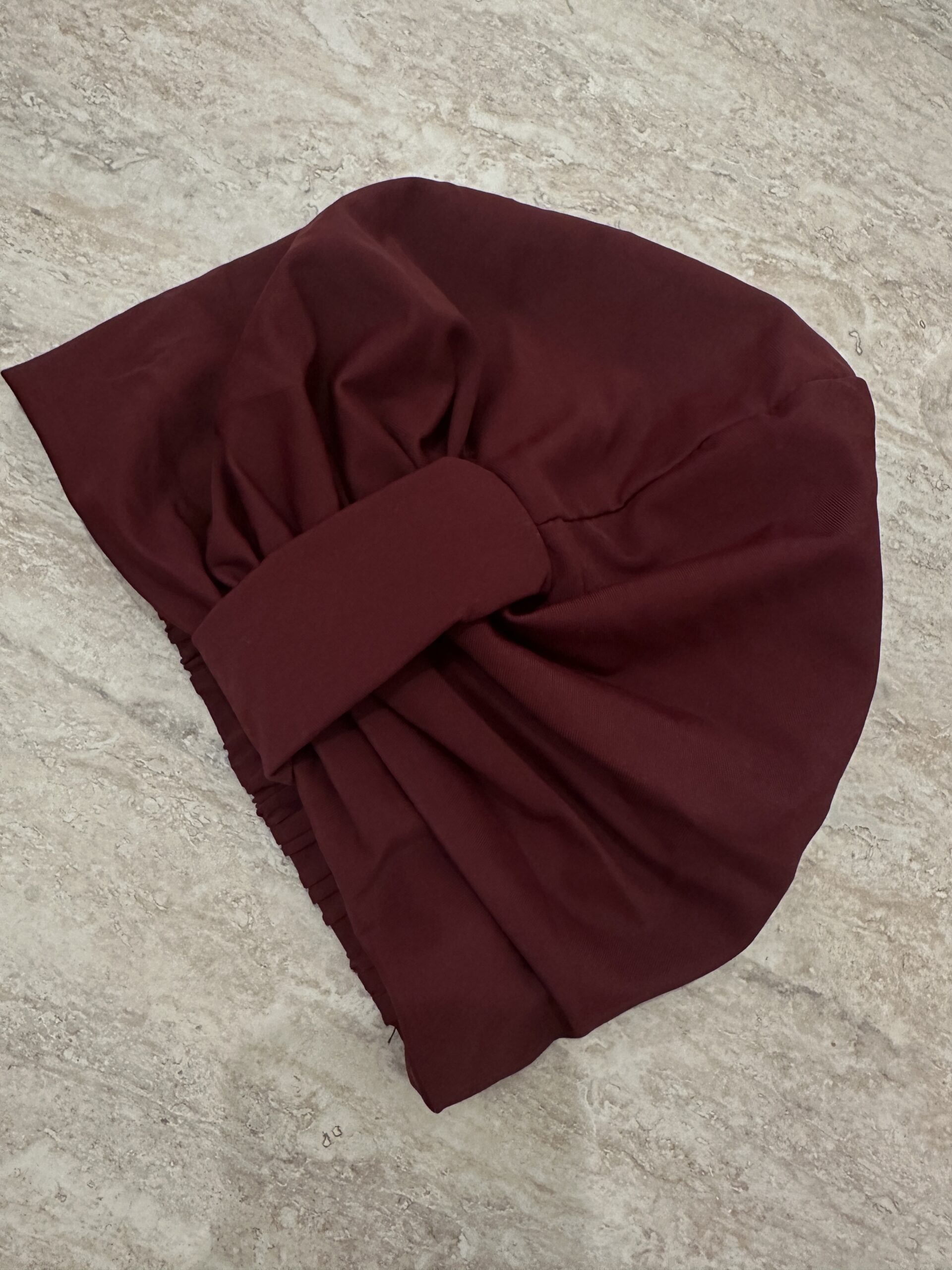 BURKINI ZIPPER - BURGUNDY - Afbeelding 5