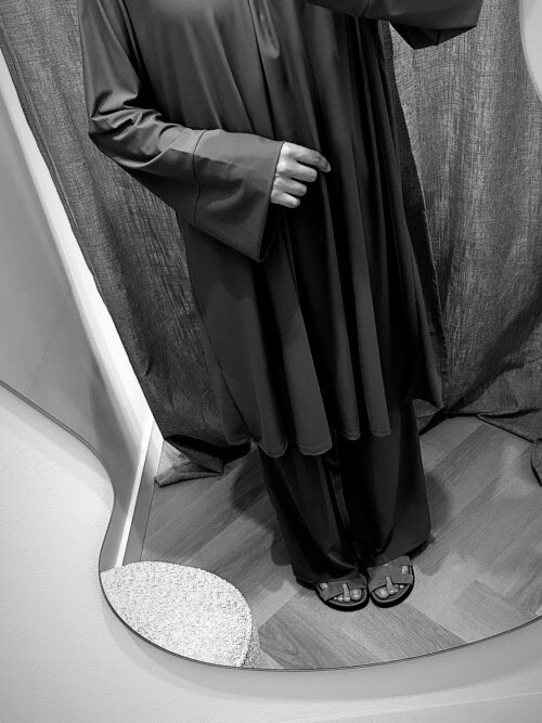 Alternative view of BURKINI WIDE PANTS - BLACK