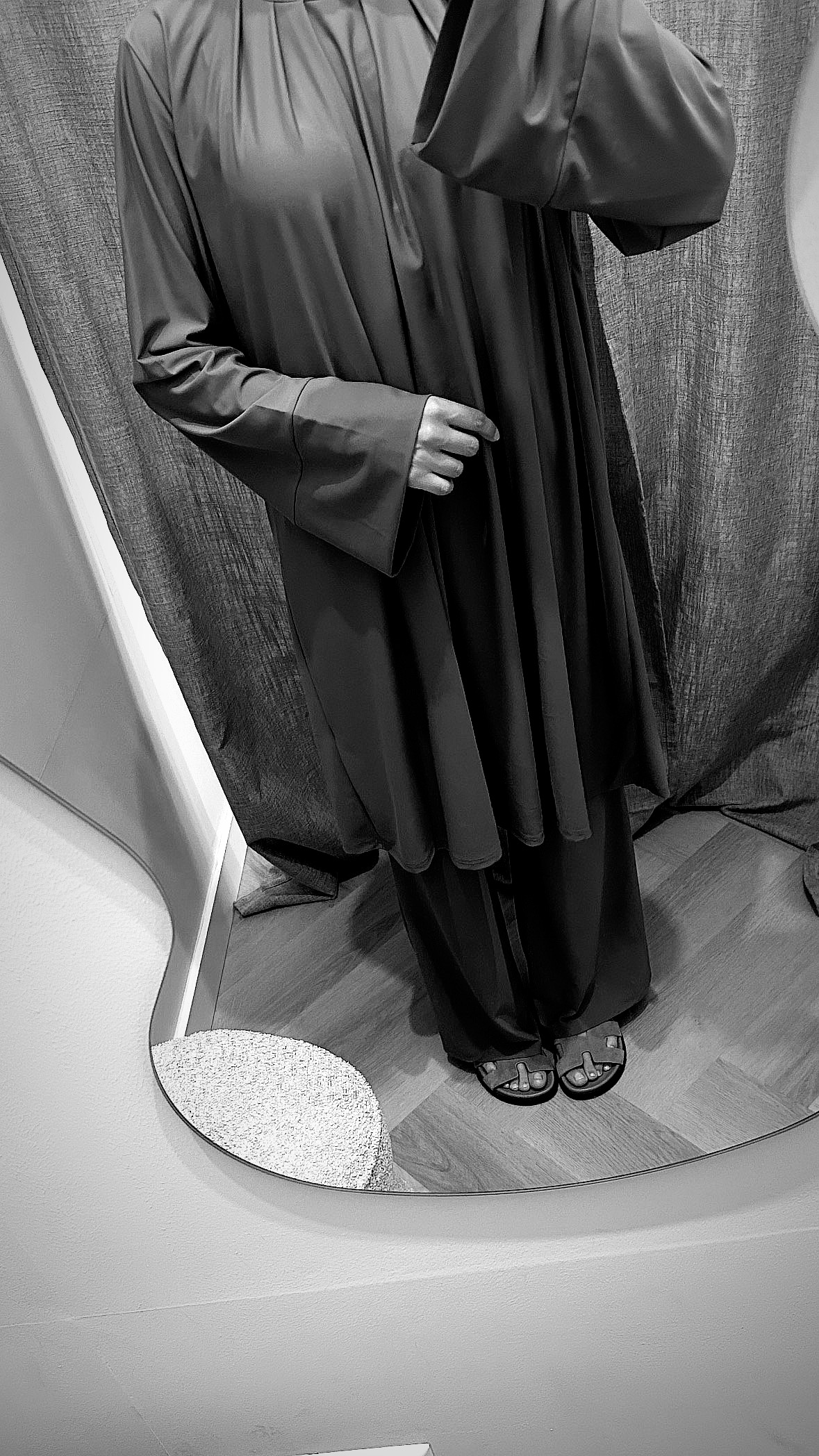 BURKINI WIDE PANTS - BLACK - Afbeelding 2