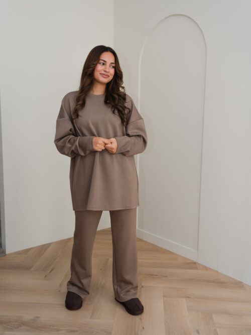 RAYON COMFY TWINSET - TAUPE - Afbeelding 5