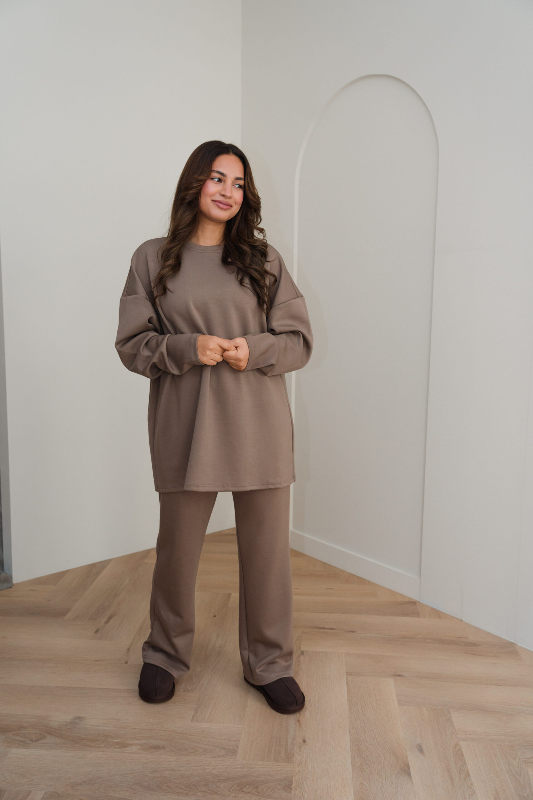 RAYON COMFY TWINSET - TAUPE - Afbeelding 5