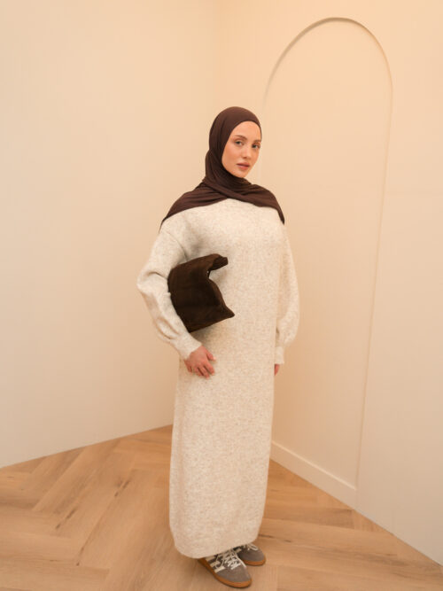 Alternative view of SWEATER DRESS - CREME