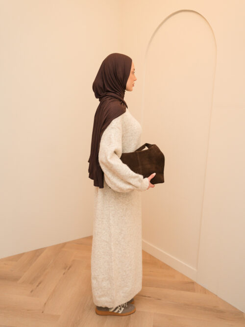 SWEATER DRESS - CREME - Afbeelding 3