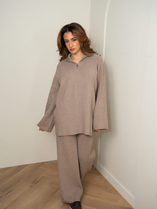 COLLAR VISCOSE TWINSET - TAUPE - Afbeelding 4