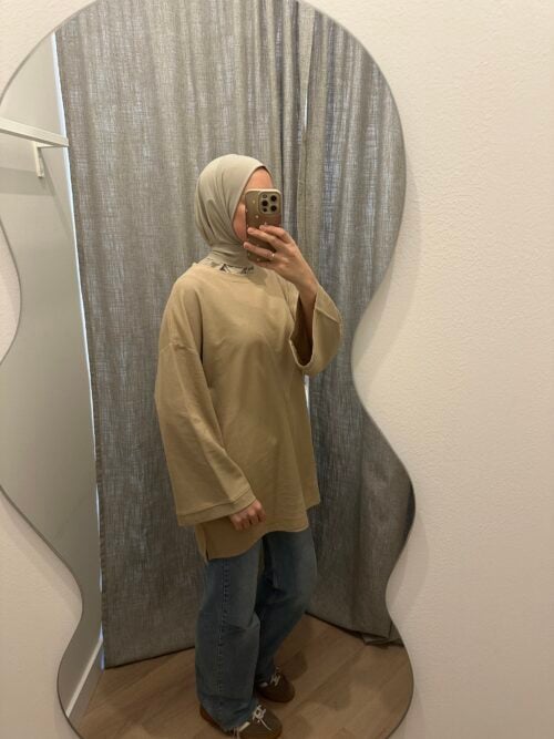 COTTON TOP - BEIGE