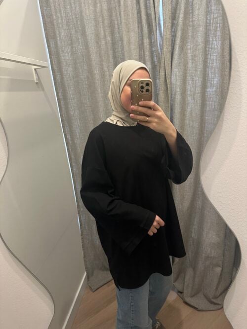 COTTON TOP - BLACK