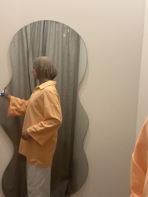 Alternative view of POLO COTTON TOP - PEACHY