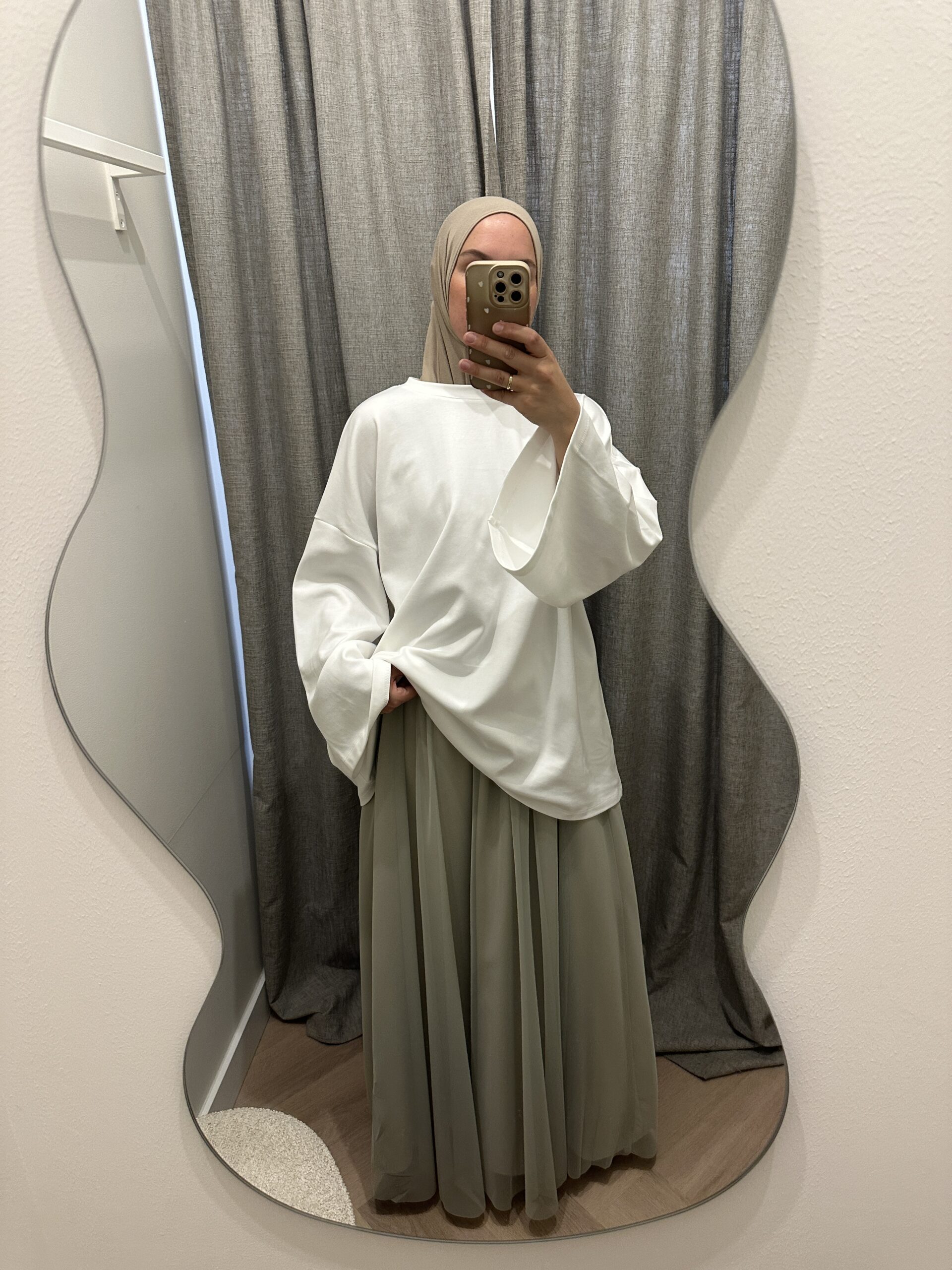 VOILE SKIRT - SUMMER GREEN