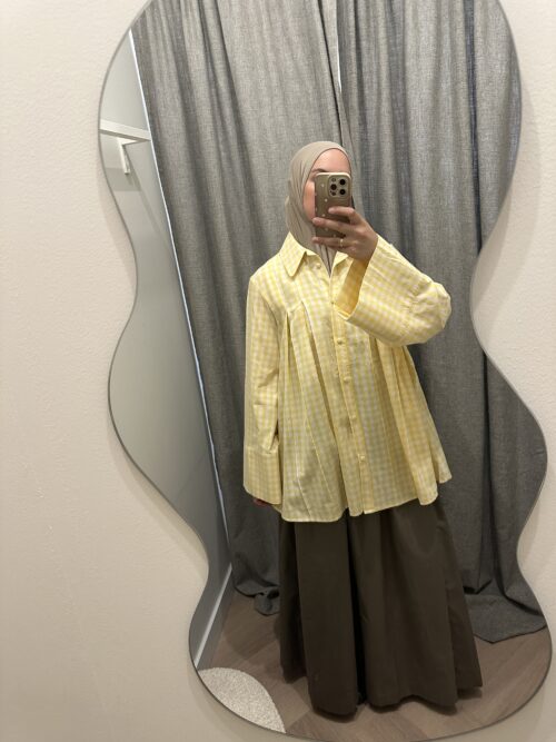 COTTON AYA TOP - BUTTERYELLOW