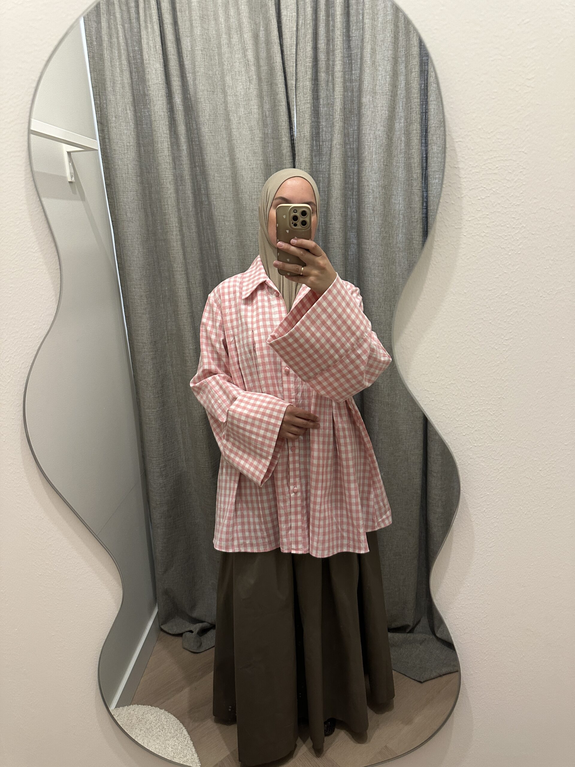 COTTON AYA TOP - BABY PINK - Afbeelding 2