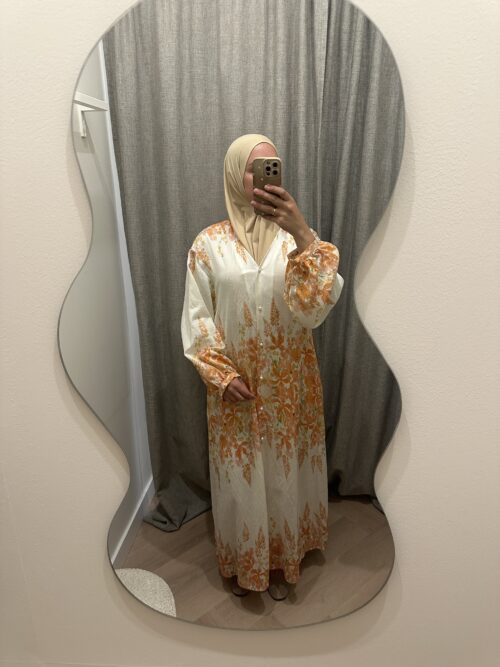 SUNSET FLOWER DRESS