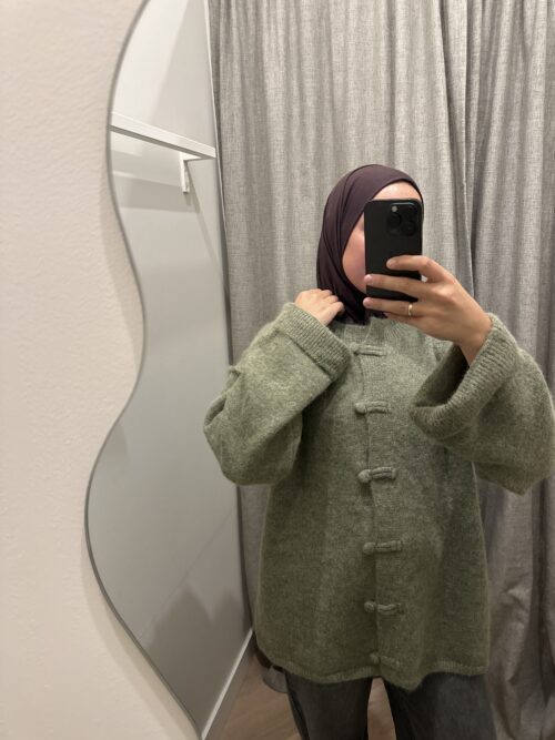Alternative view of SWEATER VEST - LEAF