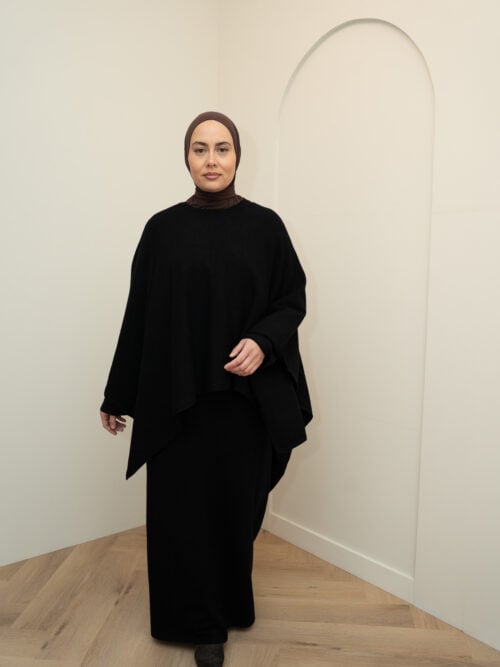 CAPE ABAYA - BLACK