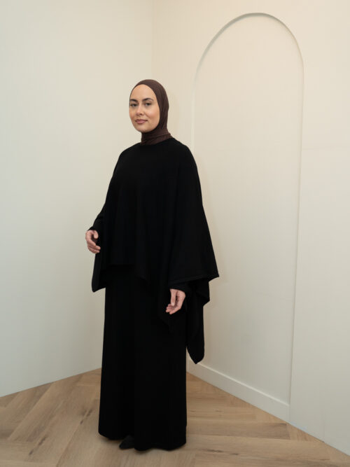 CAPE ABAYA - BLACK - Afbeelding 3